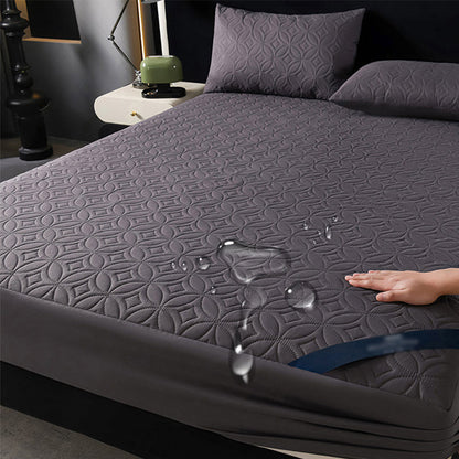 🛏️ 50% RABATT NU! 💧 Vadderat Vattentätt Madrasskydd – Mjukt & Andningsbart – Perfekt för en God Natts Sömn 🌙