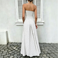🎉 Rea 2026 – Över 46 000 sålda!💞 Off-shoulder-klänning med prickmönster för damer – tidlös charm möter modern elegans 🌸