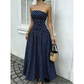 🎉 Rea 2026 – Över 46 000 sålda!💞 Off-shoulder-klänning med prickmönster för damer – tidlös charm möter modern elegans 🌸
