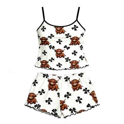 🌸 50 % RABATT JUST NU! 🌸 Sommarset med nattlinne med spaghettiband från Sleepless