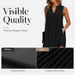 🌿Pleated V-Neck Dress – Lightweight fabric & effortless elegance – Elevate your everyday look.