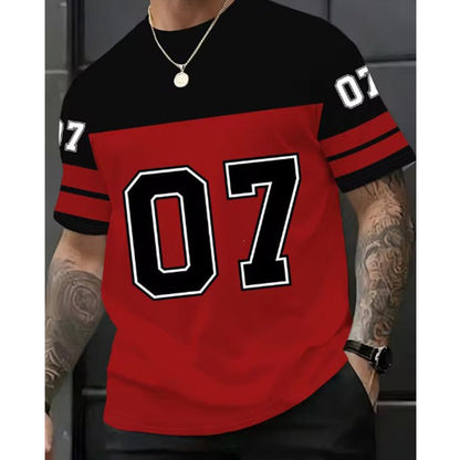🏃‍♂️🔥 LIMITED-TIME 59% OFF! Men’s Bold Number Graphic Sports T-Shirt – Relaxed Fit, Soft Comfort & Streetwear Style 👕
