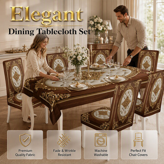 ⏳Tidsbegränsat 50% rabatt⏰Elegant Matbordsduk Set🥂