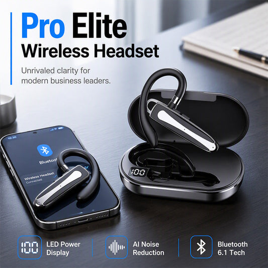 ⏳🔥TIDSBEGRÄNSAT 50% REA! ⏰🎧Vattentätt Bluetooth-headset för dagligt bruk🔊📶