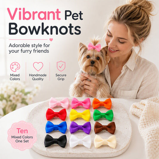 🎀50% RABATT🐾 Söta rosettHårspännen för hundar och katter