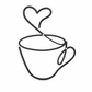 ⏳🔥TIDSBEGRÄNSAD 50% REA! ⏰Kreativ Metall Kaffekopp Väggkonst 20.3cm Hängande Järndekoration för Hem Café Inomhusväggdekoration☕️
