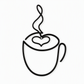 ⏳🔥TIDSBEGRÄNSAD 50% REA! ⏰Kreativ Metall Kaffekopp Väggkonst 20.3cm Hängande Järndekoration för Hem Café Inomhusväggdekoration☕️