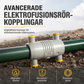 🔧💧 50% RABATT⏰ Elektrofusionsreparationshylsa, hållbar rörkoppling för snabb reparation av rör