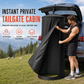 🏕️ TIDSBEGRÄNSAT 50 % RABATT 🚿 Portabelt duschtält för bilens baklucka – Snabb montering & avskildhet vid camping