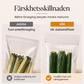 🍽️50 % RABATT🥡Återanvändbara förtjockade matförvaringspåsar, lufttät och hållbar🛍️