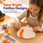 ✨🎃 1+1 GRATIS!! 🎃✨ Halloween-pysselkit i trä – Kurbits | DIY-vindspel