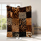 🛌50% RABATT🐆Ultramjuk Filt med Leopardmönster, varm och mysig för hemmabruk🧶