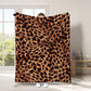 🛌50% RABATT🐆Ultramjuk Filt med Leopardmönster, varm och mysig för hemmabruk🧶