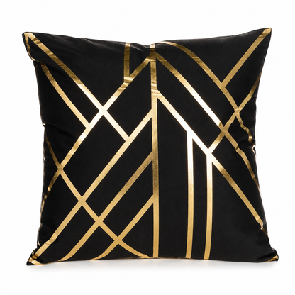 🛋️50% RABATT✨Klassisches europäisches goldfoliertes Kissenbezug 45x45cm – Dekorativer Sofakissenbezug für Zuhause, Kissenfüllung nicht enthalten