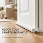 🚪50% RABATT💨DIY Slitstark Läder Dörrbottentätning – Vindtät och Insektsskyddad Sovrumsdörr Tätningslist, spar energi i hemmet✨