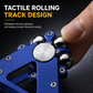 🌀50% RABATT✨Metall Fidget Spinner – Stresslindrande Leksak med Rullande Kulbana, perfekt för vardaglig avkoppling💥