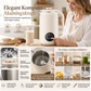 📢📢50% RABATT NU!! ⏰Automatisk sojamjölksmaskin för hushållsbruk och kraftfull mixer med 1500 ml kapacitet, filterfri, multifunktionell matberedare med 10 blad och innerfoder av 304 rostfritt stål🥛