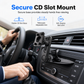 🚗 50% RABATT! ✨ Mobilhållare för bilens CD-fack – Justerbar teleskoparm, stabil skruvlåsning & enhandsfattning för alla smartphones
