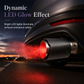 🚗50 % RABATT🔥Avgasmunstycke för bil med LED-ljus, snygg dekor till fordonet💡