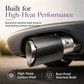 🚗50 % RABATT🔥Avgasmunstycke för bil med LED-ljus, snygg dekor till fordonet💡