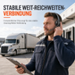 🔇50% RABATT🎧Trådlöst callcenterheadset, Bluetooth med ENC‑brusreducering & automatisk parkoppling🔊