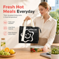 🍱 50 % RABATT NU! 🌡️ Isolerad förtjockad lunchväska – håller maten varm eller kall, vattenavvisande & rymlig ✨