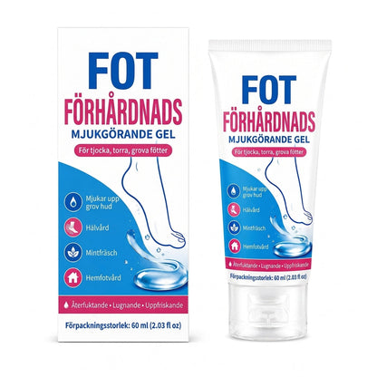 ✅50% RABATT🦶60ml Urea fotvårdsgel – exfolierar hud, återfuktar torra och spruckna fötter💧