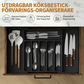 ⚡50% RABATT🍴Utdragbar bestickorganisatör, praktisk förvaring för köksredskap🗄️