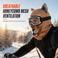 ⛷️🌬️50% RABATT🐾Vindtät balaclava med djurtryck – skyddar ansikte och hals utomhus❄️
