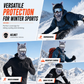 ⛷️🌬️50% RABATT🐾Vindtät balaclava med djurtryck – skyddar ansikte och hals utomhus❄️