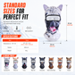 ⛷️🌬️50% RABATT🐾Vindtät balaclava med djurtryck – skyddar ansikte och hals utomhus❄️