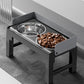 🐾 50% RABATT 🥣 Justerbar upphöjd matare med dubbel skål, bekvämt ätande för ditt husdjur 🐕