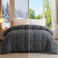 🛏️ 50 % RABATT ☁️ Lätt Andningsbart Quiltat Täcke – Dunalternativ, Boxsöm, Allergivänligt, Maskintvättbart 🛋️