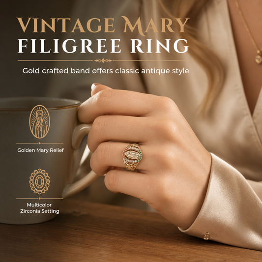 🌷 50 % RABATT ✨ Guldtonad metallring för kvinnor, gudinnamotiv med blommor, ovala färgade zirkoner, elegant Old Money-stil 💍