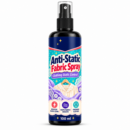 ⚡ 50% RABATT! ✨ Snabbverkande Antistatspray för Kläder – Tar Bort Statisk Elektricitet Direkt 👗