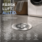 🛁 Tidsbegränsad 50% rabatt! 💧 Rund borstad rostfri golvavlopp med luktstopp, stilren design för badrum och dusch 🚿