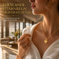 🌸 50% RABATT NU! 🌸 Retro Hjärtformad kopparlegering Imitationsguld Halsbandskedja för kvinnor Smycken