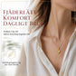 🌸 50% RABATT NU! 🌸 Retro Hjärtformad kopparlegering Imitationsguld Halsbandskedja för kvinnor Smycken