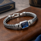 📢📢 50% RABATT💎Vintage sterlingsilver meanderarmband – handgjort flätat unisex hip-hop-smycke