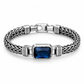 📢📢 50% RABATT💎Vintage sterlingsilver meanderarmband – handgjort flätat unisex hip-hop-smycke