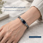 📢📢 50% RABATT💎Vintage sterlingsilver meanderarmband – handgjort flätat unisex hip-hop-smycke