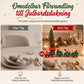 📢📢 50 % RABATT🎄Mini tågprydnad för julen – festligt bordsdekoration, fönsterdekoration och tårttillbehör
