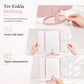 💄 50% RABATT💡Tri-Fold LED sminkspegel med justerbart ljus och förstoringsglas✨