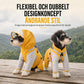 🐩50% RABATT🌧️Vattentät heltäckande hundrock med inbyggd sele, smuddsäker🐾