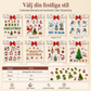 🎁 50% RABATT 🎄Jultecknade kylskåpsmagneter – fina juldekorationer till ditt kylskåp! 🎅